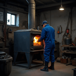 mantenimiento estufa industrial